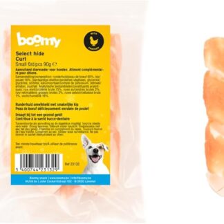 Boomy - Snack per cani Select Hide - Curl Small - 12,5 cm - 2 x 90 g