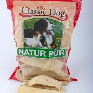 Confezione da 10 cute di bovini Classic Dog, 250 g