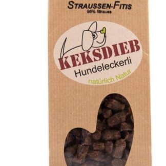 Keksdieb Straussen Fitis getreidefrei 125g