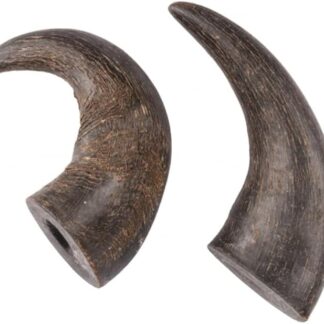 Dei NATURE Corna di Bufalo per Cani, 2 PEZZI TAGLIA M,251-400g-Masticativo Naturale, Rafforza Igiene Orale, Resistenti e Duraturi, Disponibili in Tutte Le Taglie visita il nostro store