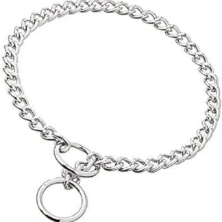 JYHY Cani Collari da addestramento - Cani Collari Basic - Catena di Collare di Cane Collari Collana Collana Collana Corda di Pet,Cannella(2.0mm*40cm)
