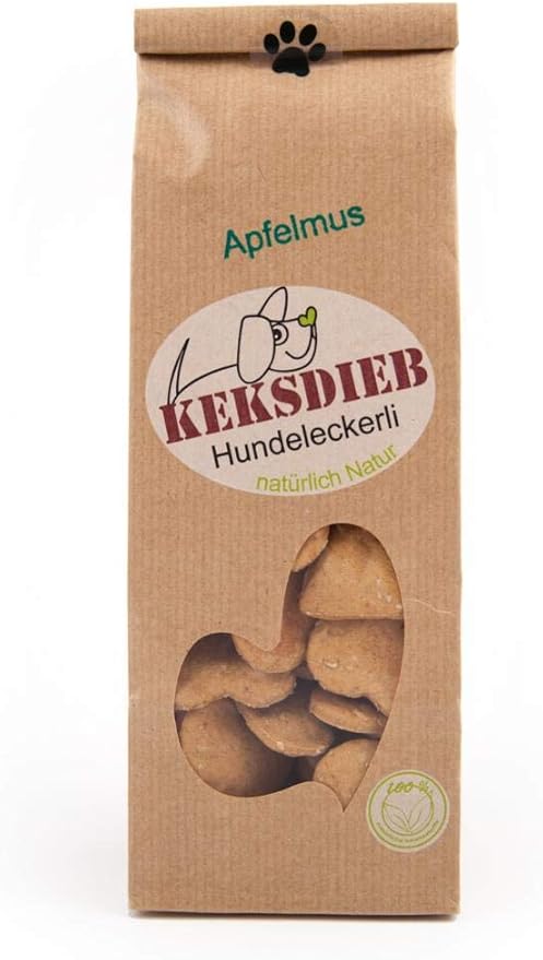 Keksdieb Apfelmus Herzen 100g