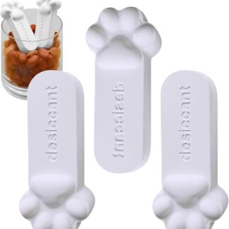 3 bastoncini di essiccazione bianchi | Assorbitore 'umidità per dolcetti per cani, bastoncini di essiccazione senza odore per alimenti per animali domestici per camera da letto, cucina, casa