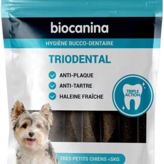 Biocanina Triodental Cani molto Piccoli 15 Lamelle Vegetali