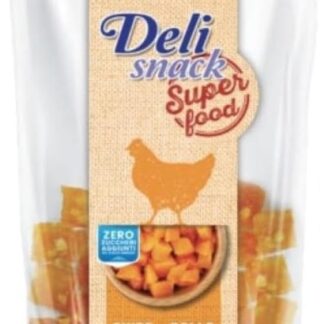 DELISNACK SUPERFOOD BARRETTE DI POLLO CON ZUCCA. 100GR
