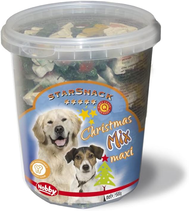 Nobby Star Snack Christmas Mix Maxi, 1er Pack (1 X 500 G)