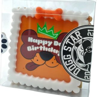 Dogg Star Torta per Cani – Torta di compleanno per cani con ingredienti naturali. (Tutte, Maiale)