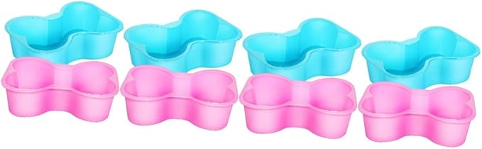 PRETYZOOM 4 Set Di Per Dolci in Silicone Per Animali Domestici Non Adatti Per Cotture Elevate Per Dolcetti Per Cani 2 Pezzi*4