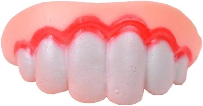 Denti Ditti per Cani - Denti Fingerli In Silicone per Scherzi | per Giochi Canini Al Coperto Viaggi Famiglie Natale Esterno Casa
