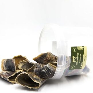 Fasson Food| Zoccolo di Bovino Essiccato per Cani – Confezione da 1kg, Cibo per cani naturale, 80% Cheratina per Manto Lucido e Pelle Sana 100% (1, ZOCCOLI 1KG RIC)
