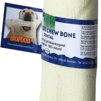 Biofood Osso da masticare Rawhide Dental - Rotolo - Medium
