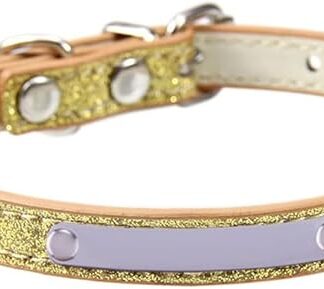 YPREWY Collare per cani di piccola taglia, regolabile, con nome e numero di telefono