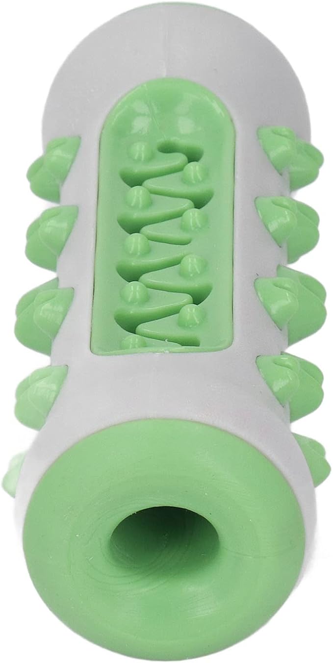 nikusaz Giocattolo per cani da stick per cure e masticazione di materiale divertente ideale per sollievo dallo stress e denti per piccoli cani di grandi dimensioni (Verde grigio)