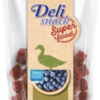 DELISNACK SUPERFOOD CHIPS DI ANATRA CON MIRTILLI. 100GR