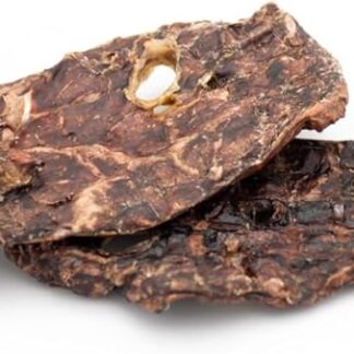 SAM SNACK POLMONE BOVINO ESSICCATO PER CANI 100% NATURALE DIETA BARF PREMIETTI (65 grammi)