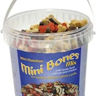 FOXCUP Mini huesitos di pollo, Agnello, Ternera e Salmon 500 gr - Snack per Cani, Taglia Piccola