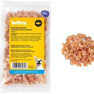 Boomy - Snack per cani - Snack per addestramento - Gamberetti sbucciati - 100g