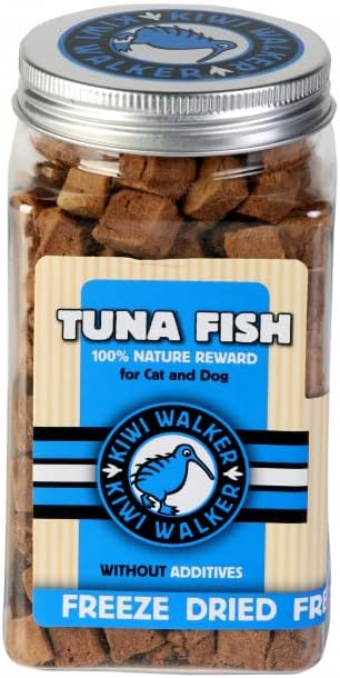 KIWI WALKER Snack liofilizzati senza cereali, cubetti di fegato di pollo per cani e gatti, 115 g