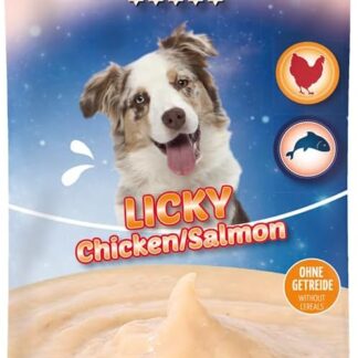 Nobby StarSnack LICKY Pollo & Salmone 5 x 15 g
