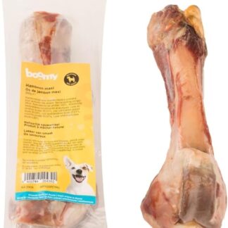Boomy - Maxi Hambeen │ Snack naturali per cani da masticare estremi │ Grande osso da masticare pieno di sapore, 2 x 300 g