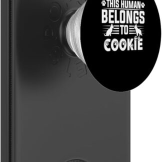 Il regalo del biscotto del nome del cane appartiene al biscotto PopSockets PopWallet per MagSafe