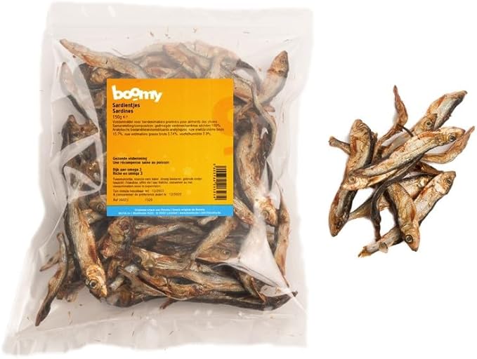 Boomy - Snack per cani - Sardine secche - 150g