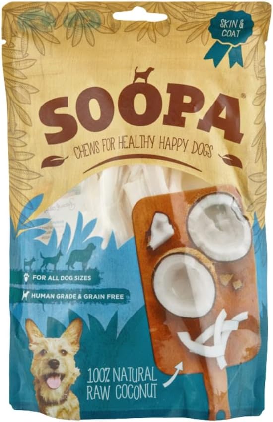 Soopa Coconut Chews Dog Treat, 100 g