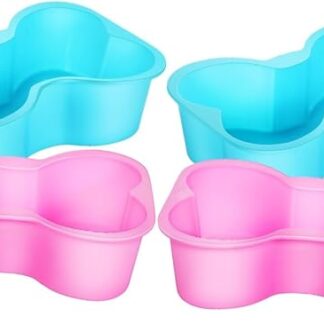 IMIKEYA Tortiera Forma Osso Tortiera Cane 2 Set Stampo Da Torta Per Per Muffe Per Ossa Cane Friggitrice Stampini Per Per Cuccioli Per Gel Silice 2 Pezzi * 2