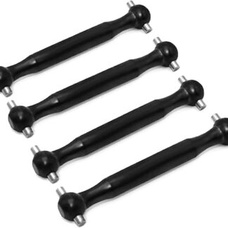 EEQANAO for Parti di aggiornamento for Ossa di Cane in Acciaio Elettrico TT02B 1/10, Accessori for Auto Giocattolo (4 Pezzi/Set)