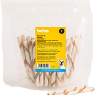 Boomy - Snack per cani - Bastoncino da masticare - Select hide Spirelli - 500 g