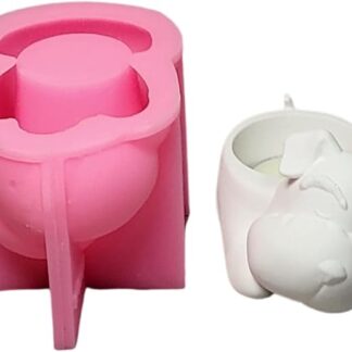 Bellissimi stampi in silicone per cani addormentati in resina epossidica per cerotti in silicone per cani