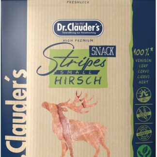 Dr. Clauder's Carne di cervo Strisce Small | 80 g