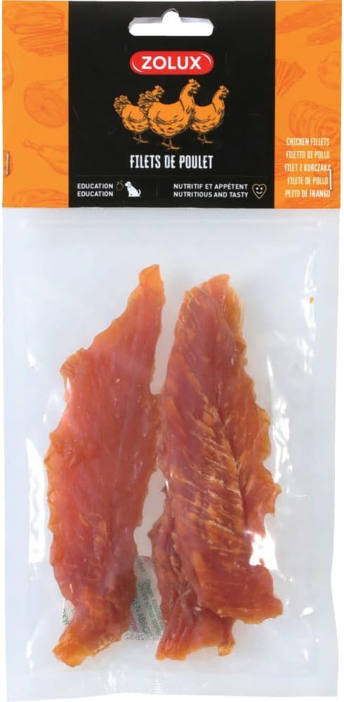 zolux - Filetto di pollo 100 g prelibatezze per cani