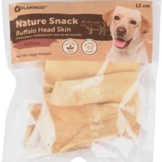 Bastoncini per cani – Pelle di bufalo – 12cm – 200g – masticazione robusta e duratura