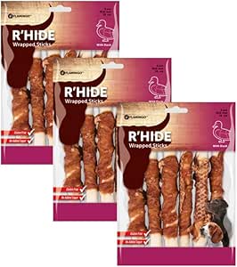 Flamingo Snack per Cani RHIDE Anatra Stick 3x6PZA 180G