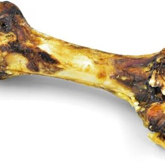 Sigmed - Massaggiagengive per cani, osso di maiale con carne, snack naturale, per razze medie e grandi, 1 pezzo