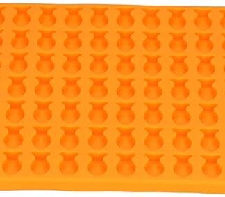 Creatore di Snack per Cani da 112 Fori per Cottura Al Forno - Stampo per Dolcetti per Animali Domestici Stampo da Forno a Forma di Pesce in Silicone per Alimenti per Biscotti per