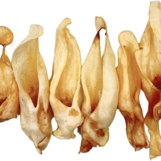 Dei NATURE Orecchie di capra per cani 50 UNITÀ naturali da masticare -basso contenuto di grassi adatte dieta Barf