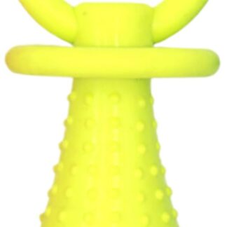 Ciuccio per cani giocattolo, massaggiagengive per cuccioli e dentizione interattiva con design ergonomico per casa e parco