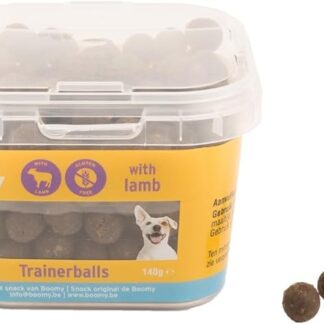 Boomy - Snack per cani, snack per addestramento, agnello, 3 x 140 g