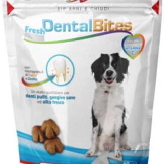 Giuntini Crancy Dental Bites 90g Mangime complementare per Cani di Tutte Le Taglie
