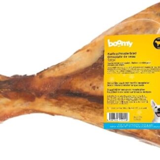 Boomy - Soglia di vitello - Snack per cani secchi - Osso da masticare extra large per cani di grossa taglia - 100% osso di vitello - 40-50 cm - 1 pezzo