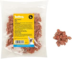 Boomy Mini Trainers │ Snack morbidi per cani, 250 g (anatra)