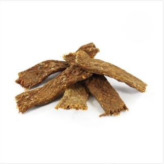 Dei NATURE Strisce di Faraona, Snack Naturale per Cani, 400g Adatto dieta Barf