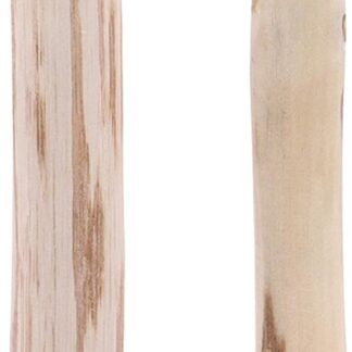 Giocattoli da masticare in legno per cani, giocattoli per animali domestici, legno di caffè naturale, bastoncini da masticare resistenti alla masticazione per la pulizia dei denti, 2 bastoncini da mas