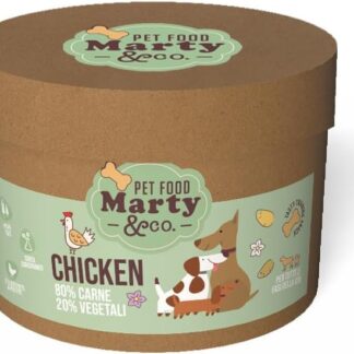 Marty & Co - Snack al Pollo - Grain Free - Biscotti - Senza Conservanti - gr 100 (100gr)