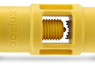 Agelux Bully Stick Holder for Dogs – Supporto seghettato in metallo per cani di taglia piccola, media e grande – tiene saldamente i bastoni – Dimensioni 13 cm