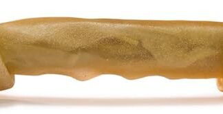 ARQUIVET Osso annodato in pelle bovina -11 cm - Confezione da 25 unità - Ossa per cani - Snack per cani