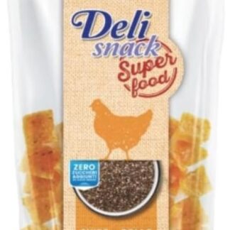 DELISNACK SUPERFOOD CHIPS DI POLLO CON SEMI DI CHIA. 100GR