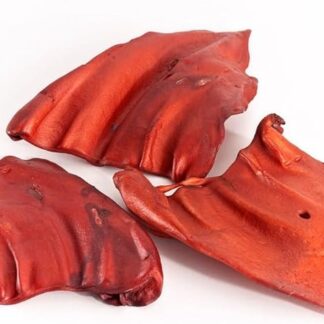 123... Hund dabei! - Germogli di manzo 100 pezzi – orecchie di manzo – spuntino magro per intervallo e come ricompensa – pacchetto di scorte (orecchie da rosicchio)